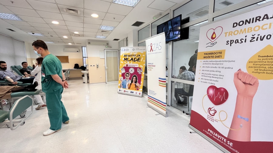 Realizovana tradicionalna IV humanitarna akcija dobrovoljnog davanja krvi