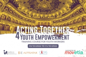 Acting Together for Youth Empowerment - otvorene prijave za trening!